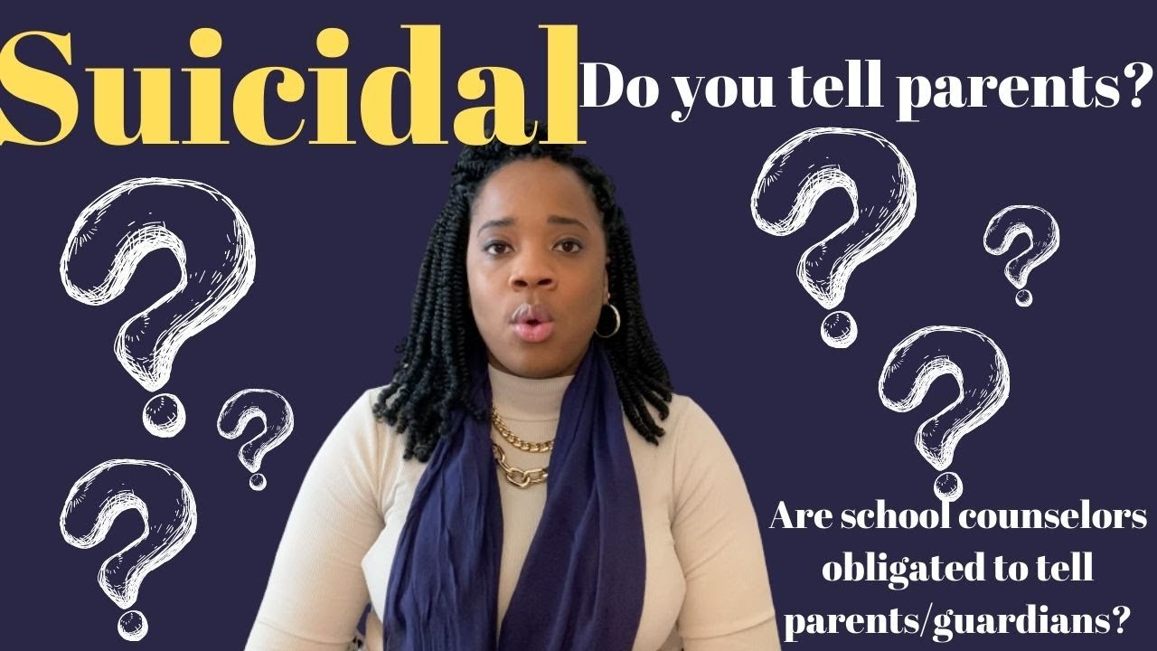 A Student tells me not to tell parents! What do I do?| A Viewer's Ques.