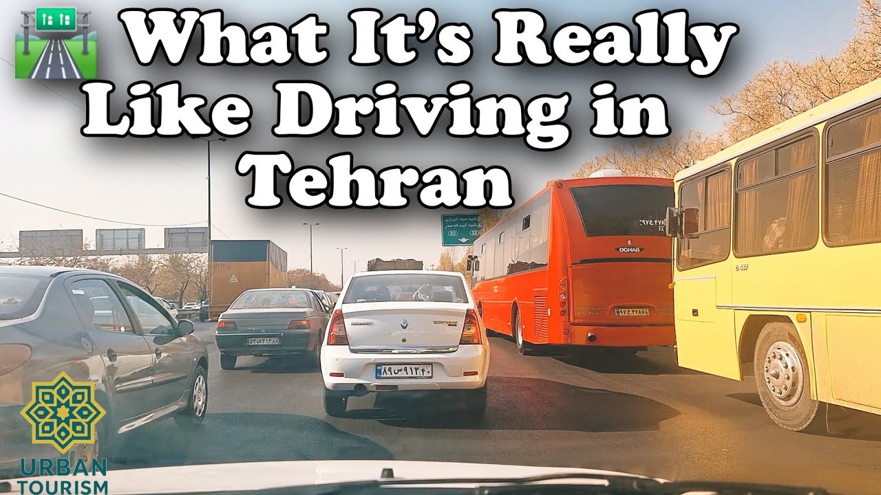 Driving Through Tehran Traffic | A Real Day on the Streets of Iran’s Capital