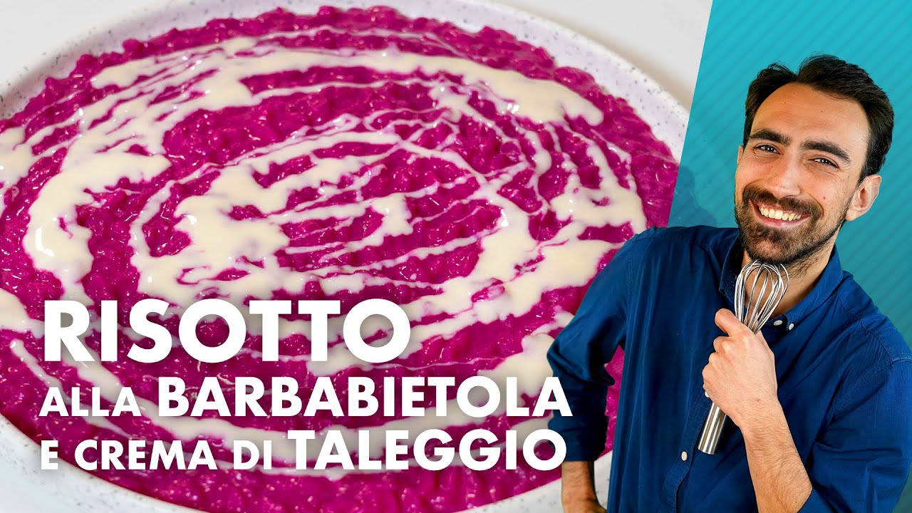 Ricetta delicata: Risotto barbabietola e crema Taleggio!