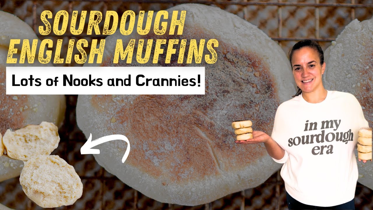 Stovetop Sourdough English Muffins Everyone's Asking About