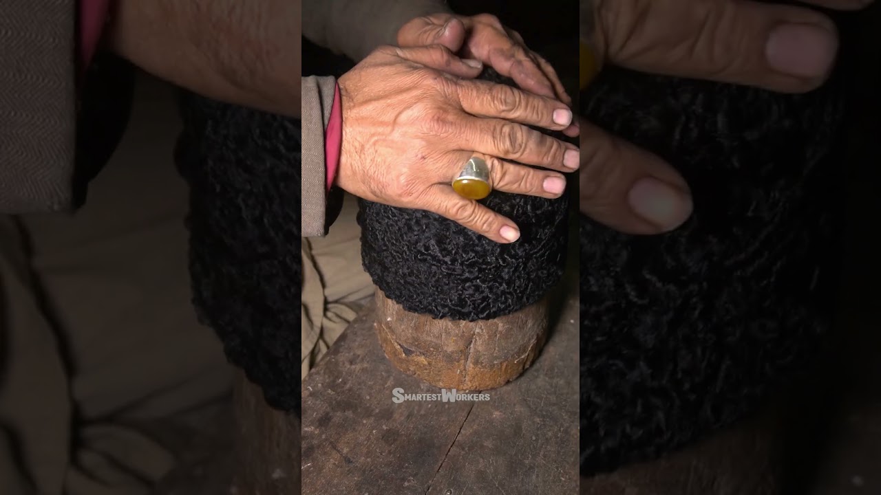 Crafting Karakul Caps in Factory | Making Process