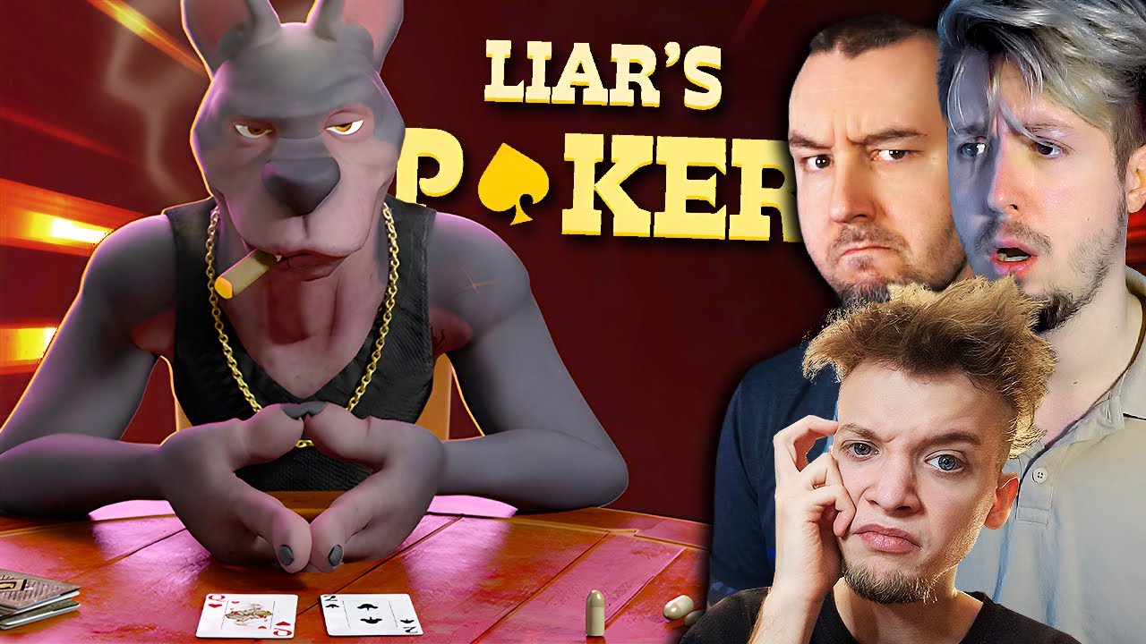 Kto z nas NAJLEPIEJ KŁAMIE W POKERA? 😎 LIAR'S BAR!