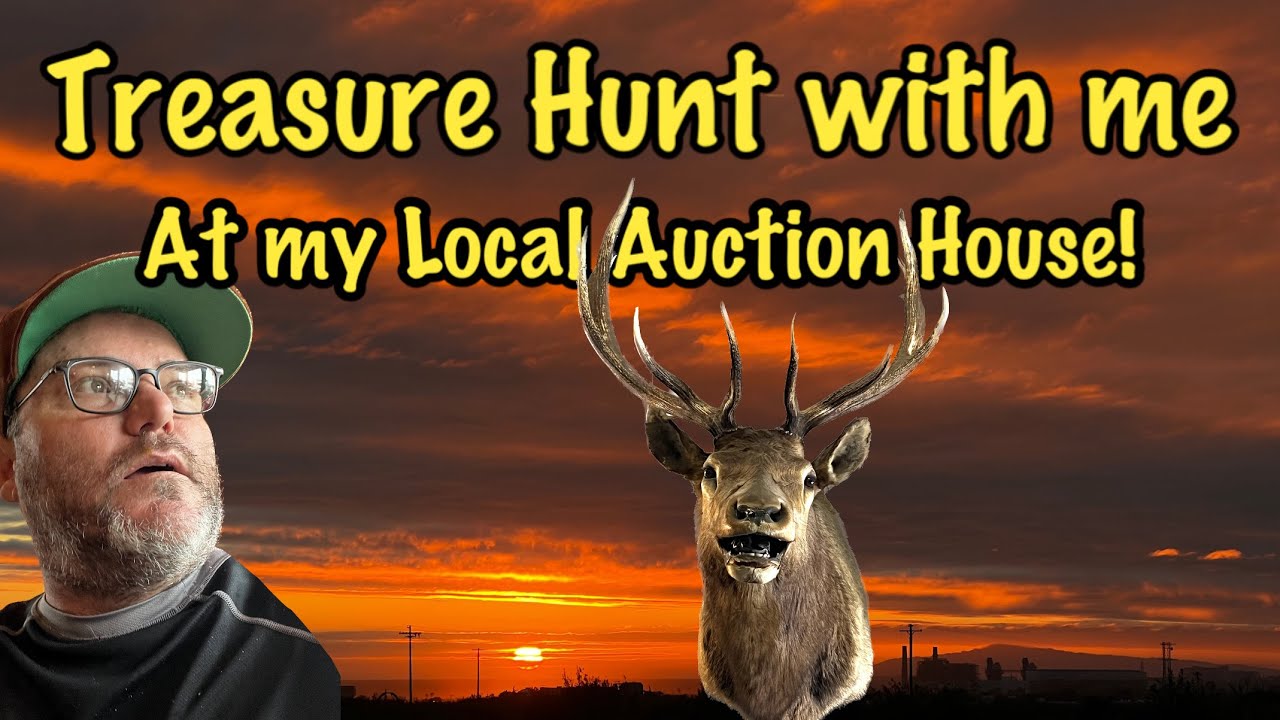 Treasure Hunting at a Local Auction: Sourcing Hidden Gems to Resell for Profit