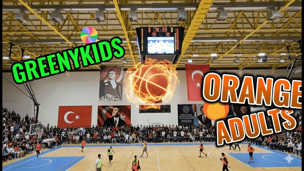 GREENYKIDS VS ORANGEADULTS
