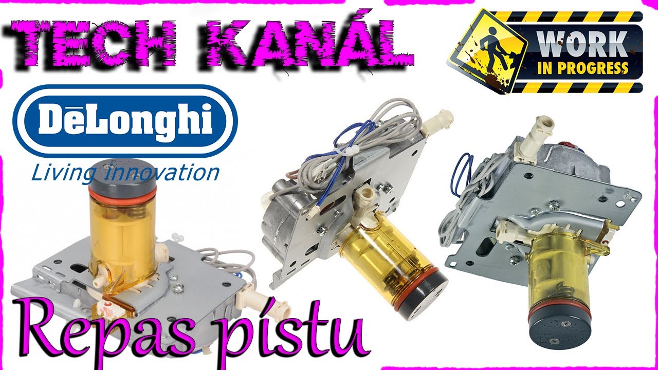 ☕ Jak přetěsnit píst ESAM Delonghi ☕