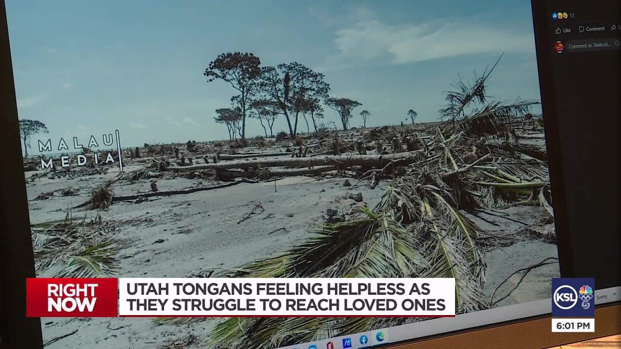 'It scared the heck out of me': Utah Tongan community still in shock over volcano destruction