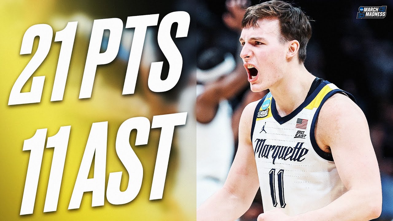 Tyler Kolek Joins Jason Kidd In NCAA Tournament History In Marquettes Win Over Colorado! | 3.24.24