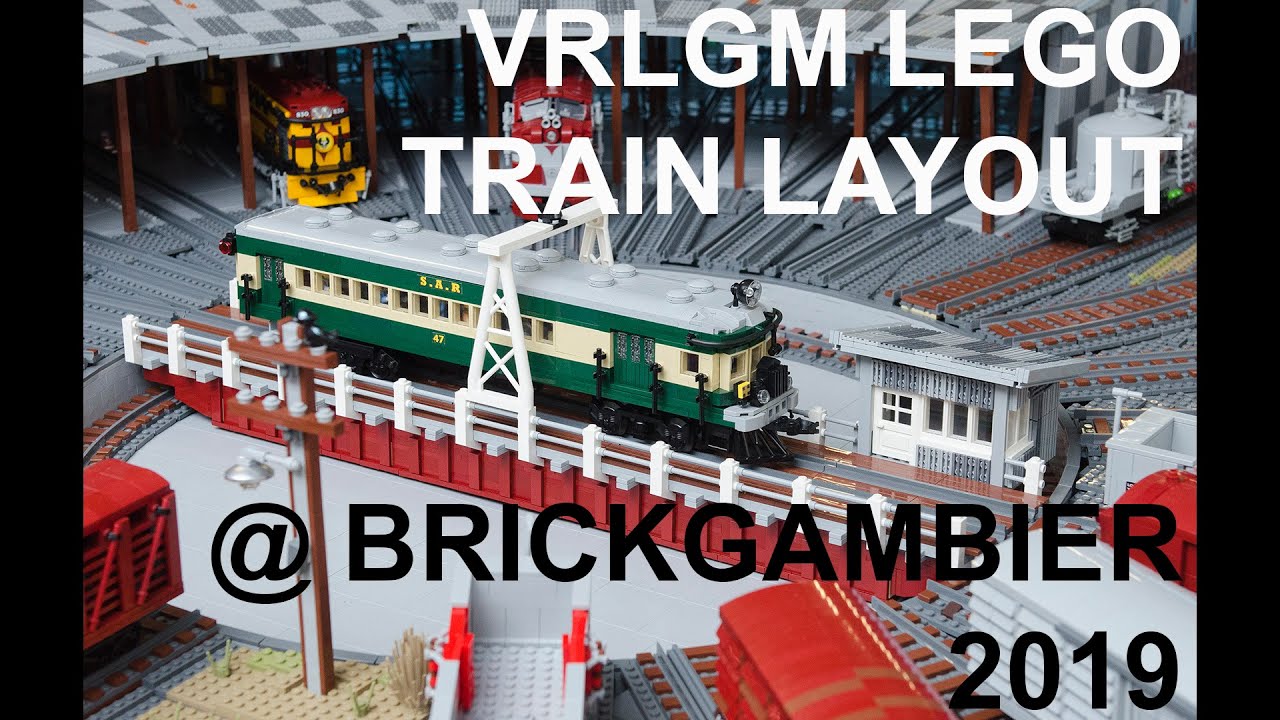 VRLGM Lego Train Layout @ BrickGambier 2019