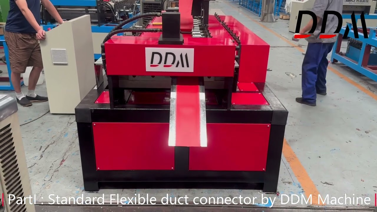 DDM-Flexible Duct Connector Roll Forming Machine |DDM