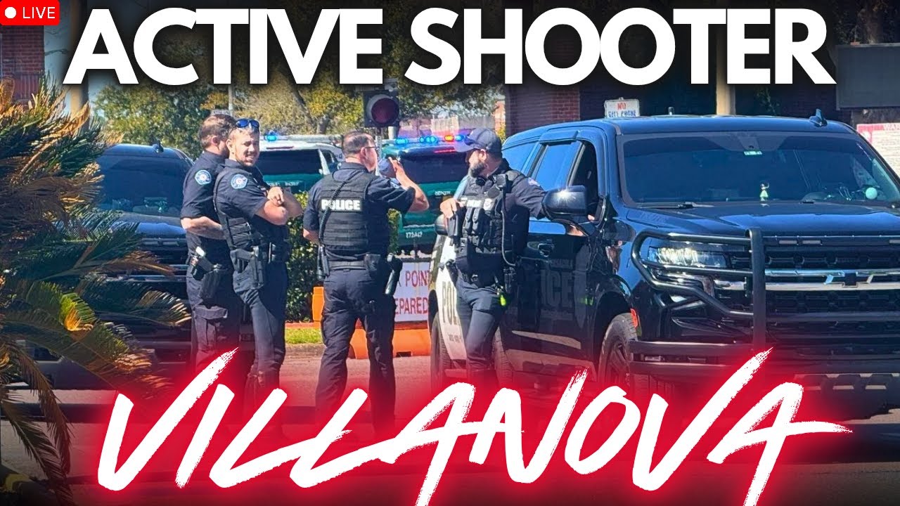 🔴 ACTIVE SHOOTER! Villanova. COLLEGE SHOOTING HOAX!! Police. SHOTS FIRED! Pennsylvania. LIVE.