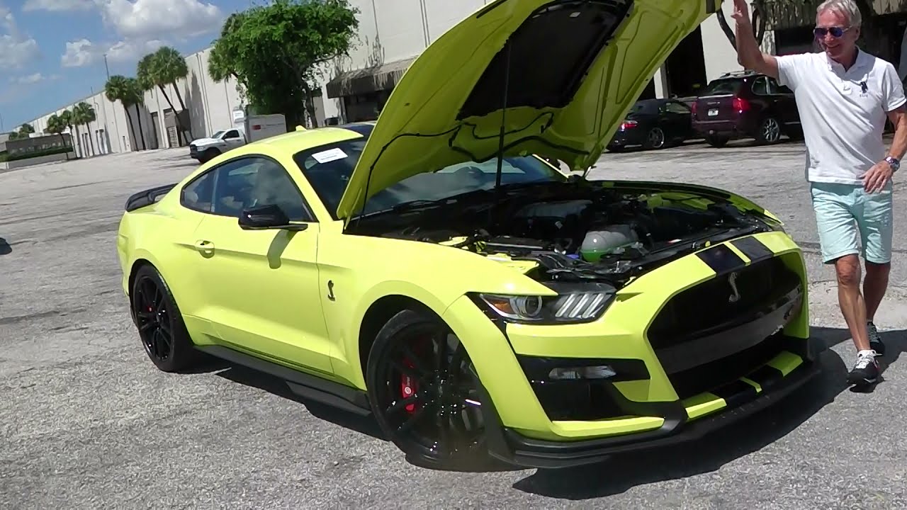 2021 Ford Mustang Shelby GT500 Grabber Yellow (English)