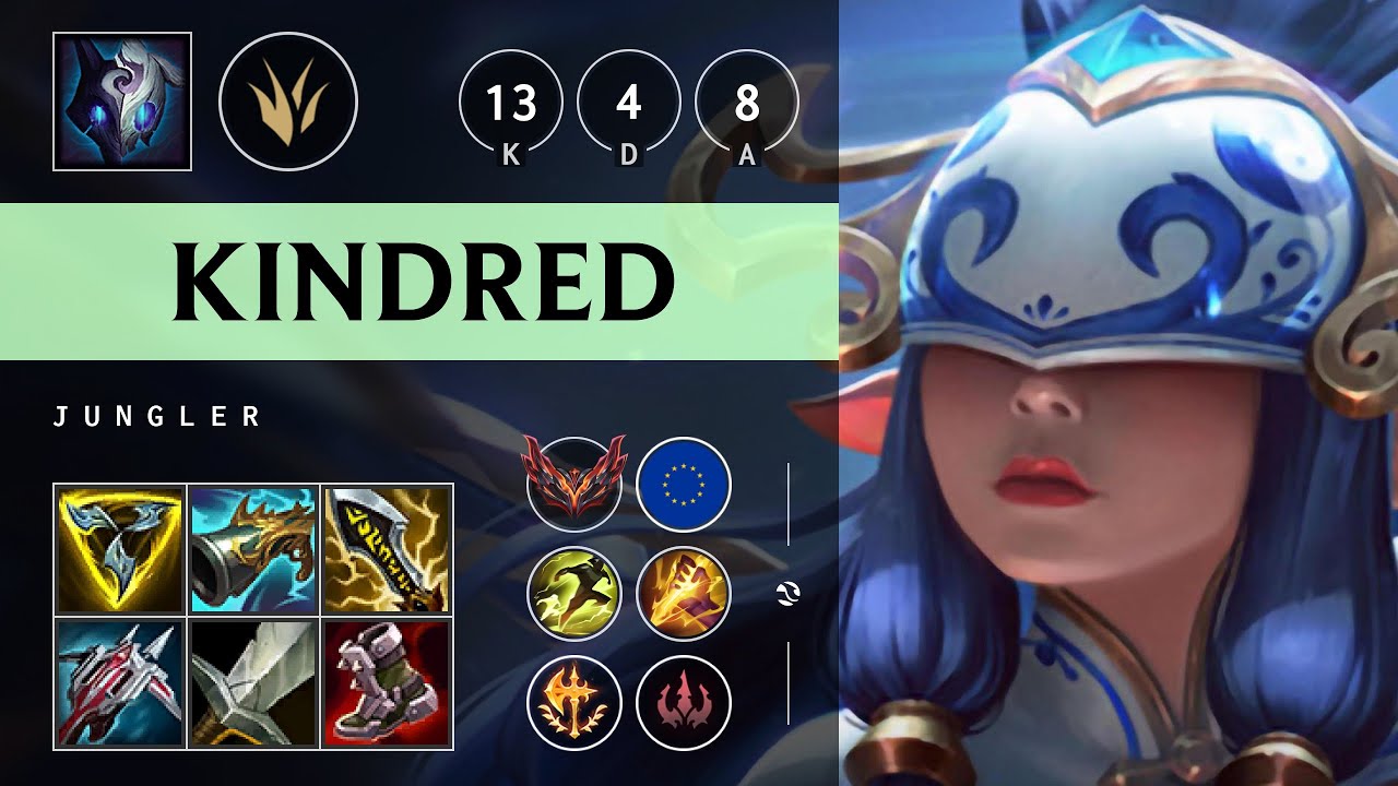 Kindred Jungle vs Graves - EUW Grandmaster Patch 25.S1.2