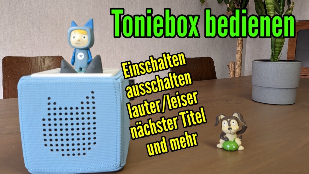 Toniebox Bedienung Tutorial Toniebox bedienen - So bedienst du die Musikbox