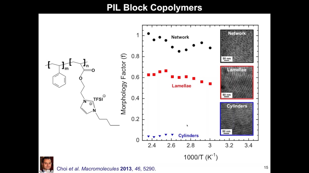 The Power of Plastics Polymerized Ionic Liquids and Nanostructured Polymers