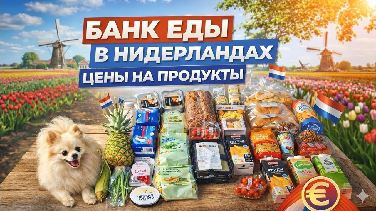 Бесплатная еда в Европе: Миф или реальность? (Цены 2026). Нидерланды