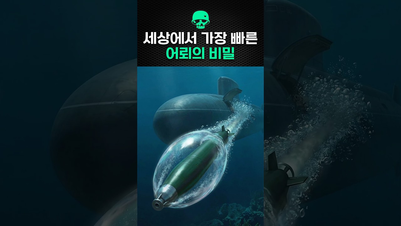세상에서 가장 빠른 어뢰의 놀라운 비밀