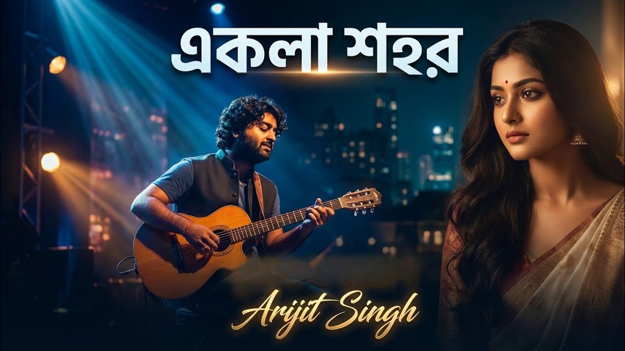 Ekla Shohor | একলা শহর | NC Music Ai Official | Original AI Urban Folk Song | Sad Ballad 2026