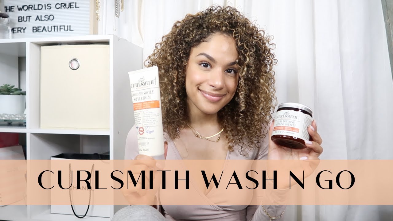 Wash n Go using Curlsmith on 3b curls!
