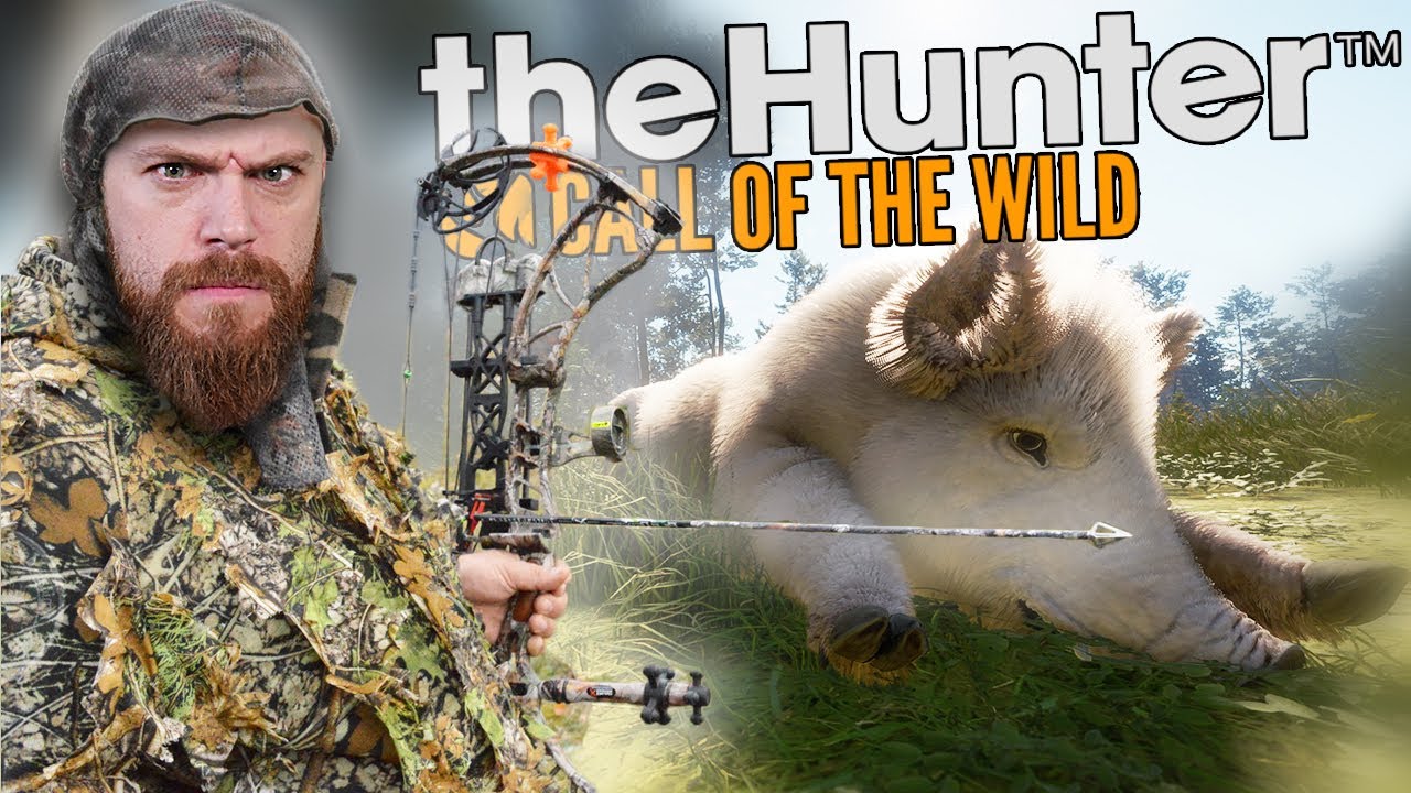 LE COCHON A L'ARC ! The hunter NOUVELLE MAP ep 1