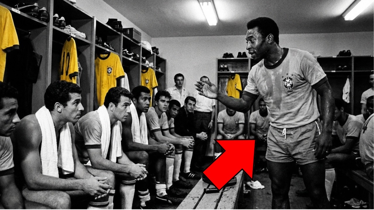 O Áudio do Vestiário Antes da Final de 70 — O Que Pelé Disse Não Era Para o Público Ouvir