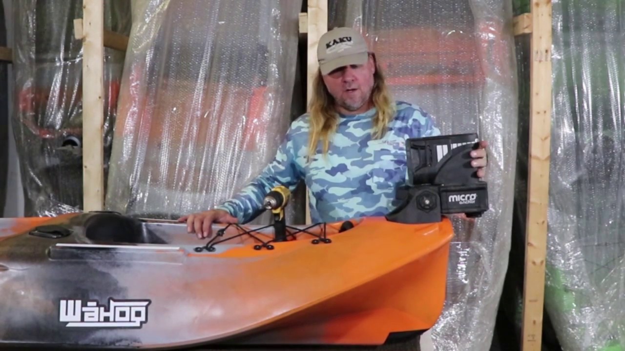 Instructions on mounting micro Powerpole on Kaku Kayaks