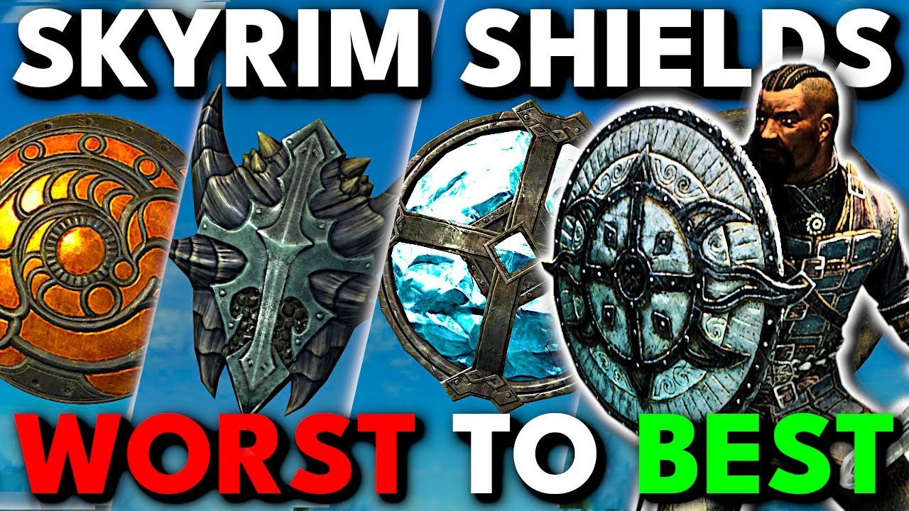 Все легкие щиты Skyrim в рейтинге от худшего к лучшему
