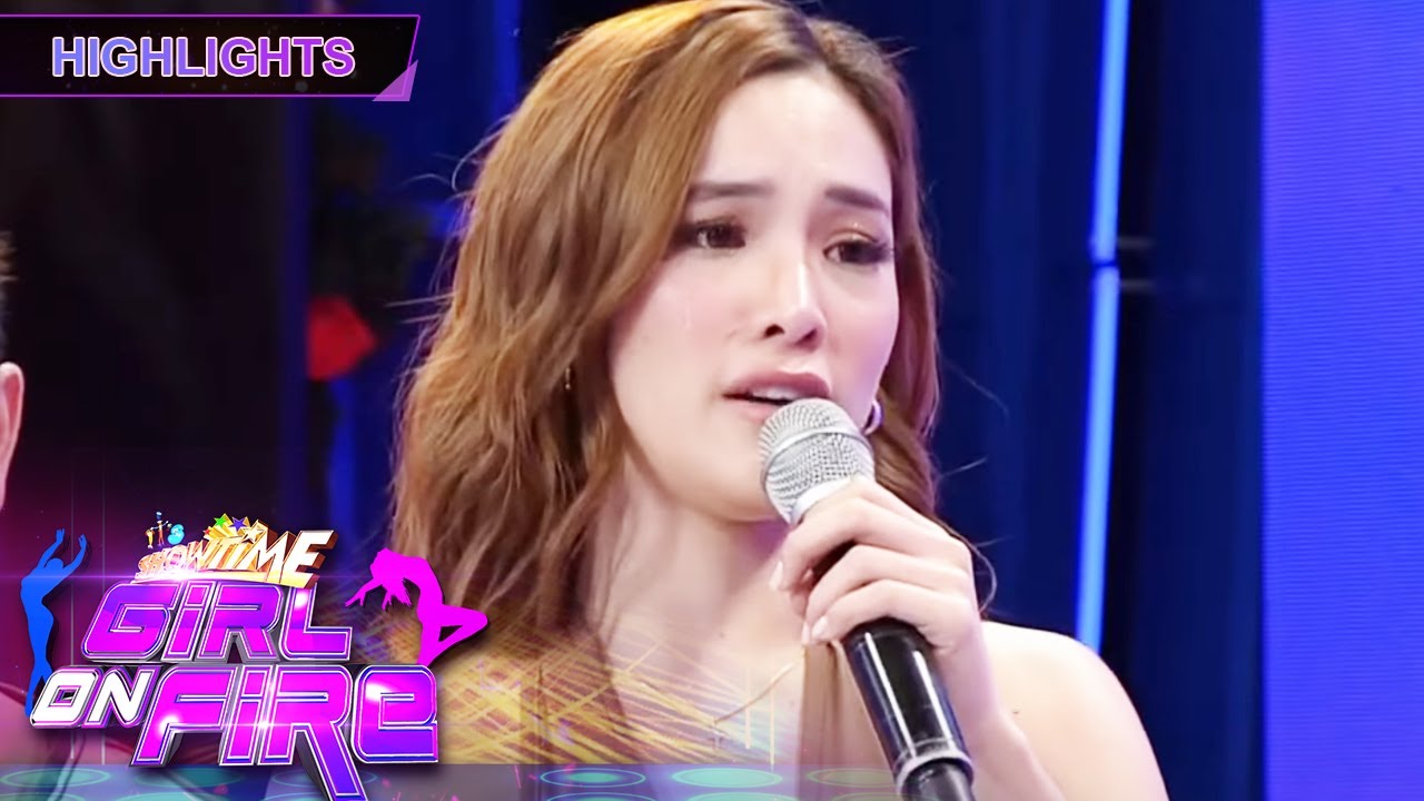 Ate Girl Jackie suddenly cries when talking about her parents | Girl On Fire