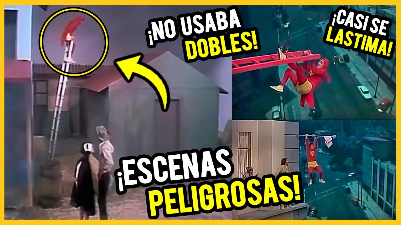CHESPIRITO CASI MUERE HACIENDO ESTA ESCENA DEL CHAPULÍN COLORADO |EL CHAVO| CURIOSIDADES | CRONOS