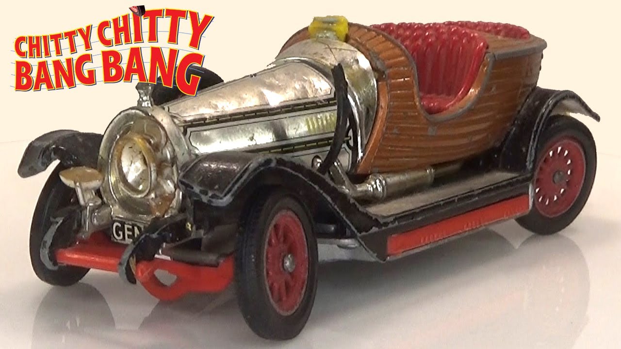 Chitty Chitty Bang Bang Corgi № 266 реставрация. Хитовый фильм 1968 года Игрушечная модель.