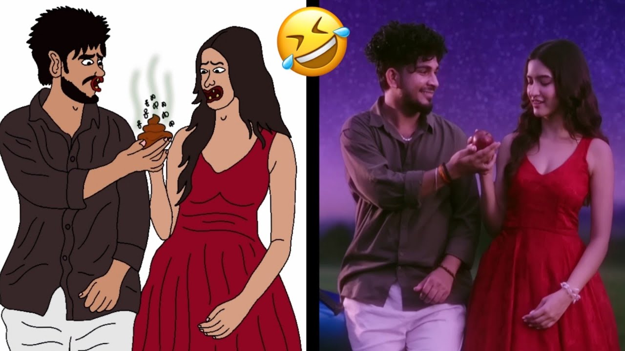 Sundari Sundari Song Funny Drawing Meme 😂 | Sanju Rathod | Yashika Jatav | G-Spark | Funny Memes 🤣