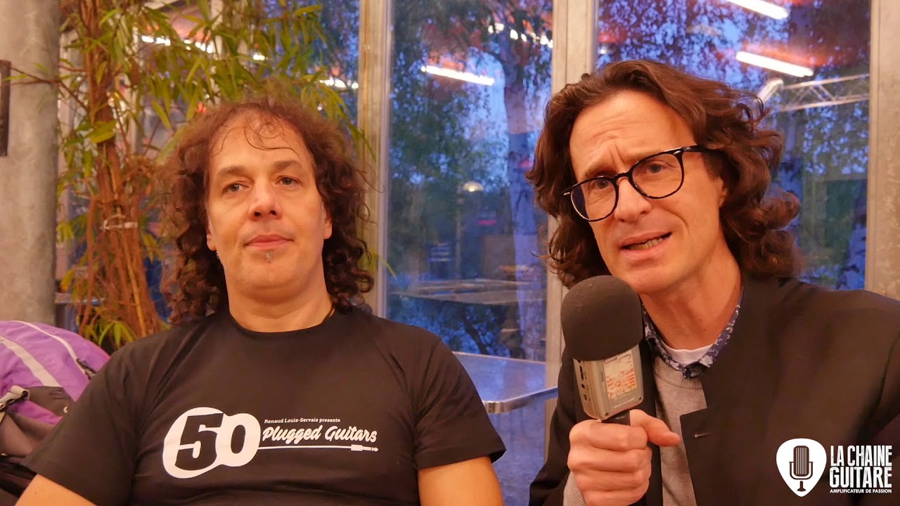 Interview &agrave; chaud Renaud Louis-Servais - Fifty Plugged Guitars Projects