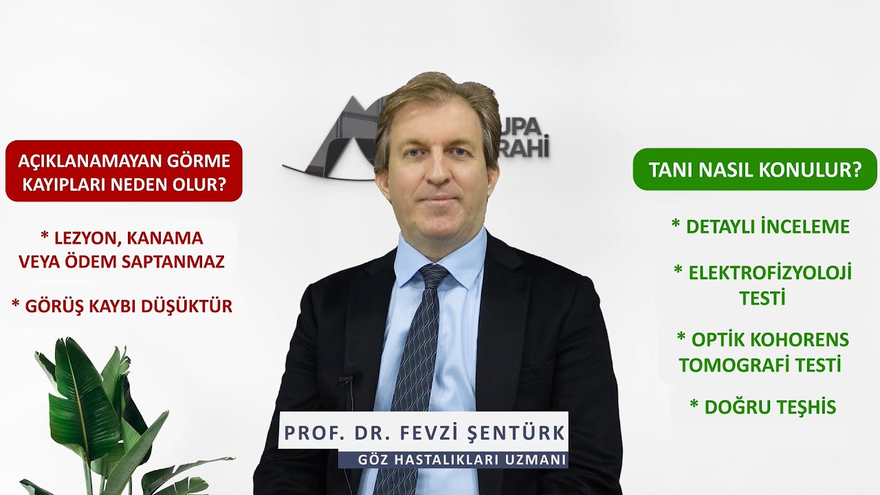 A&ccedil;ıklanamayan G&ouml;rme Kayıpları neden olur? Tedavisi Nedir?