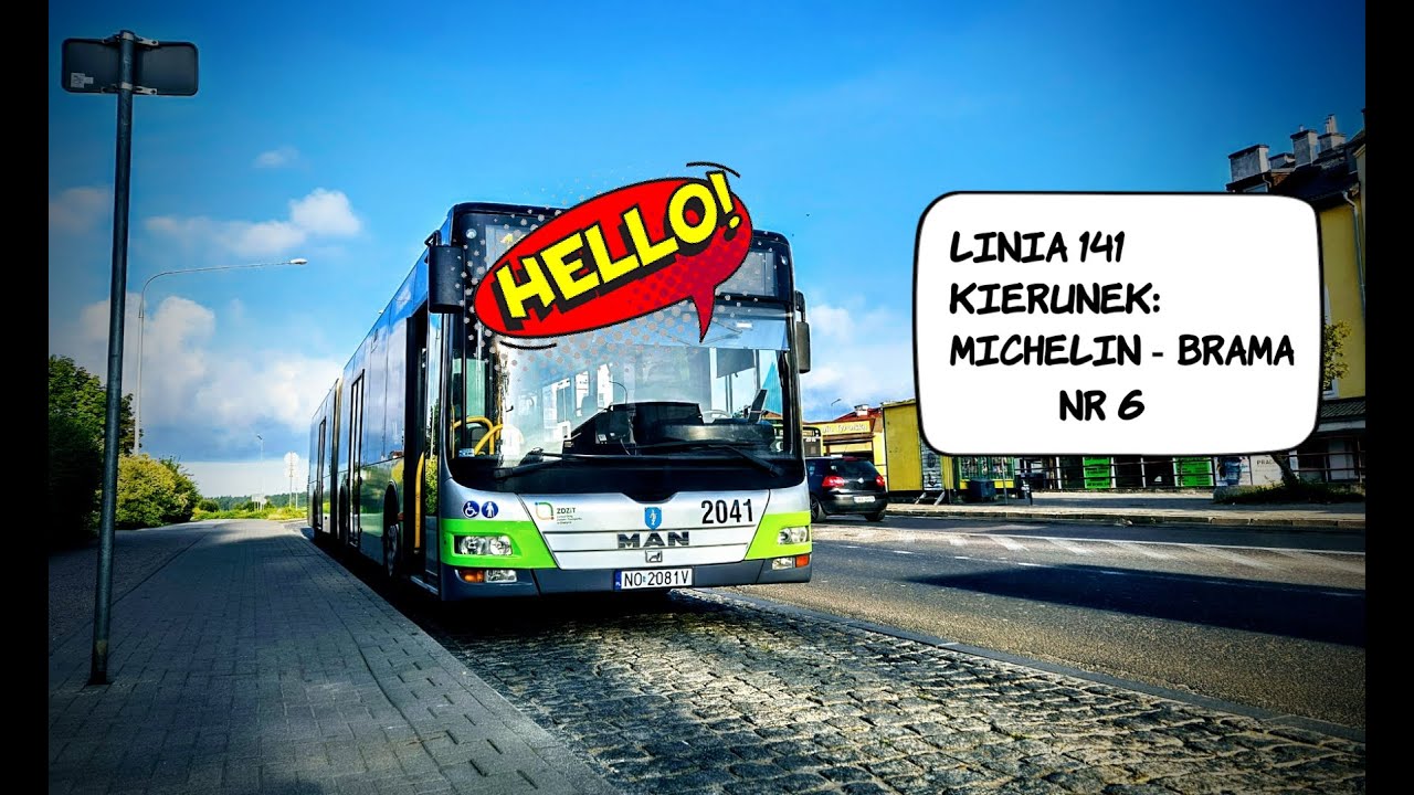 Przegub i kilku pasażerów, czyli weekendowa Linia 141, kierunek: Michelin - Brama nr 6 i superMAN
