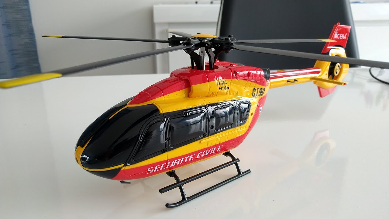 DEBALLAGE DU NOUVEAU RC ERA C 190 AIRBUS H145 Sécurité Civile