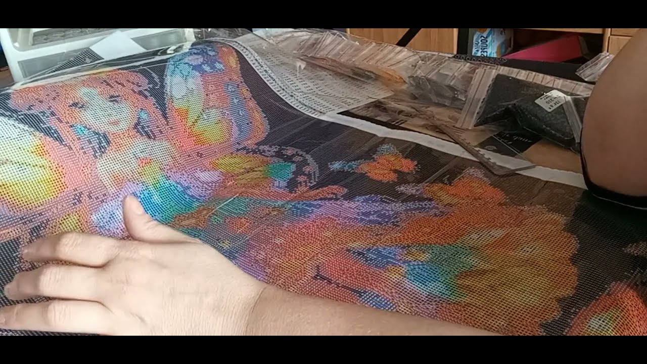 #unboxing #coodeals fée colorée #diamondpainting