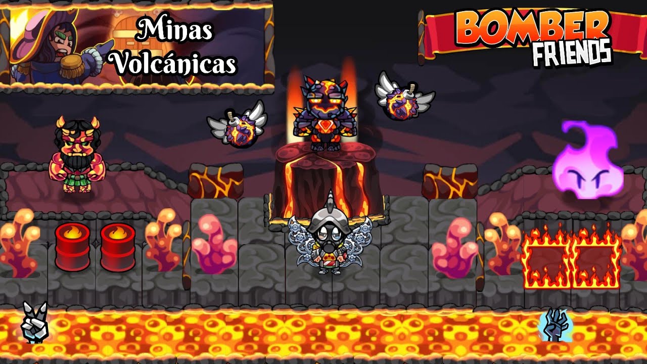 [Minas-volcánicas] Recorrido de mazmorra (Bomberfriends 🌋🔥)