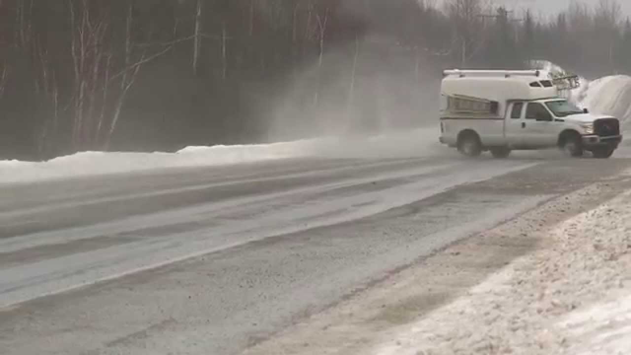 Capotage sur la route 138