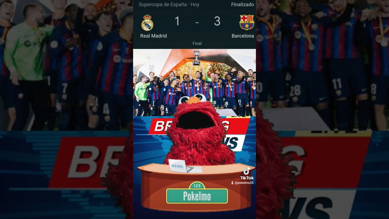 Supercopa de Espa&ntilde;a 2023 Barcelona vs Real Madrid Final Campe&oacute;n Xavi Xavineta Primer T&iacute;tulo Gavi