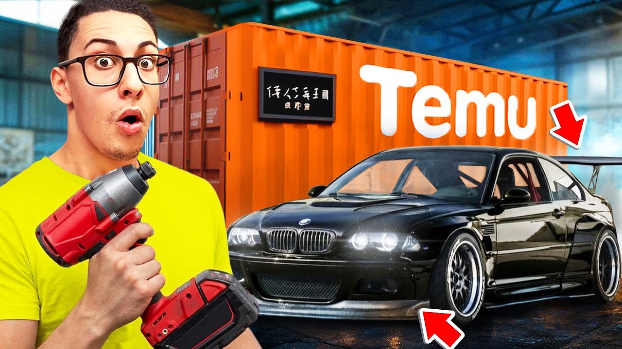 MODIFICO la BMW E46 con PRODOTTI TEMU *ASSURDO*😱