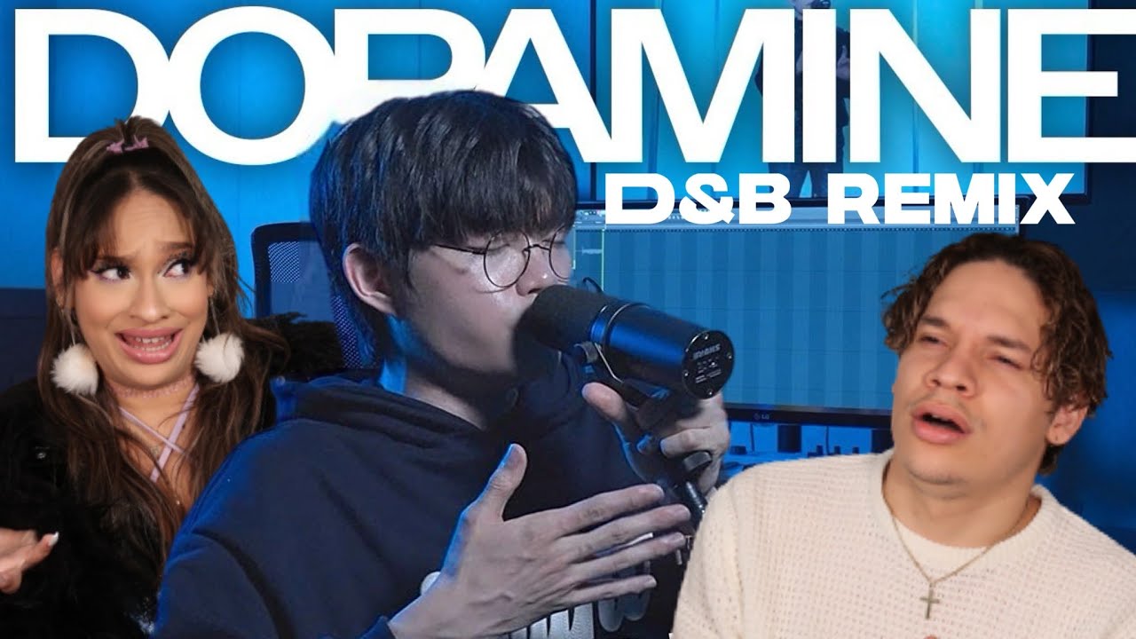 HOW THE HELL IS THIS BETTER!? Waleska & Efra react to WING - Dopamine (DnB Remix)