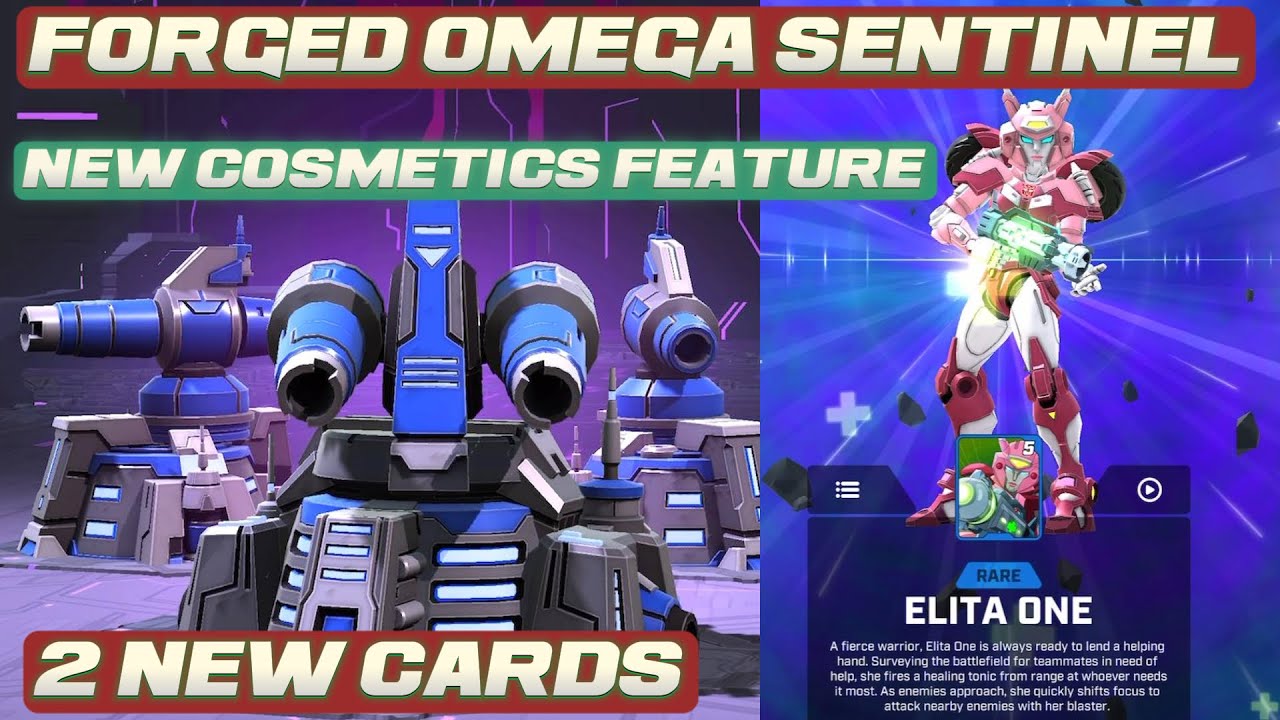 TRANSFORMERS: Tactical Arena | Major Update | 2 New Cards and New Cosmetics Feature 😍