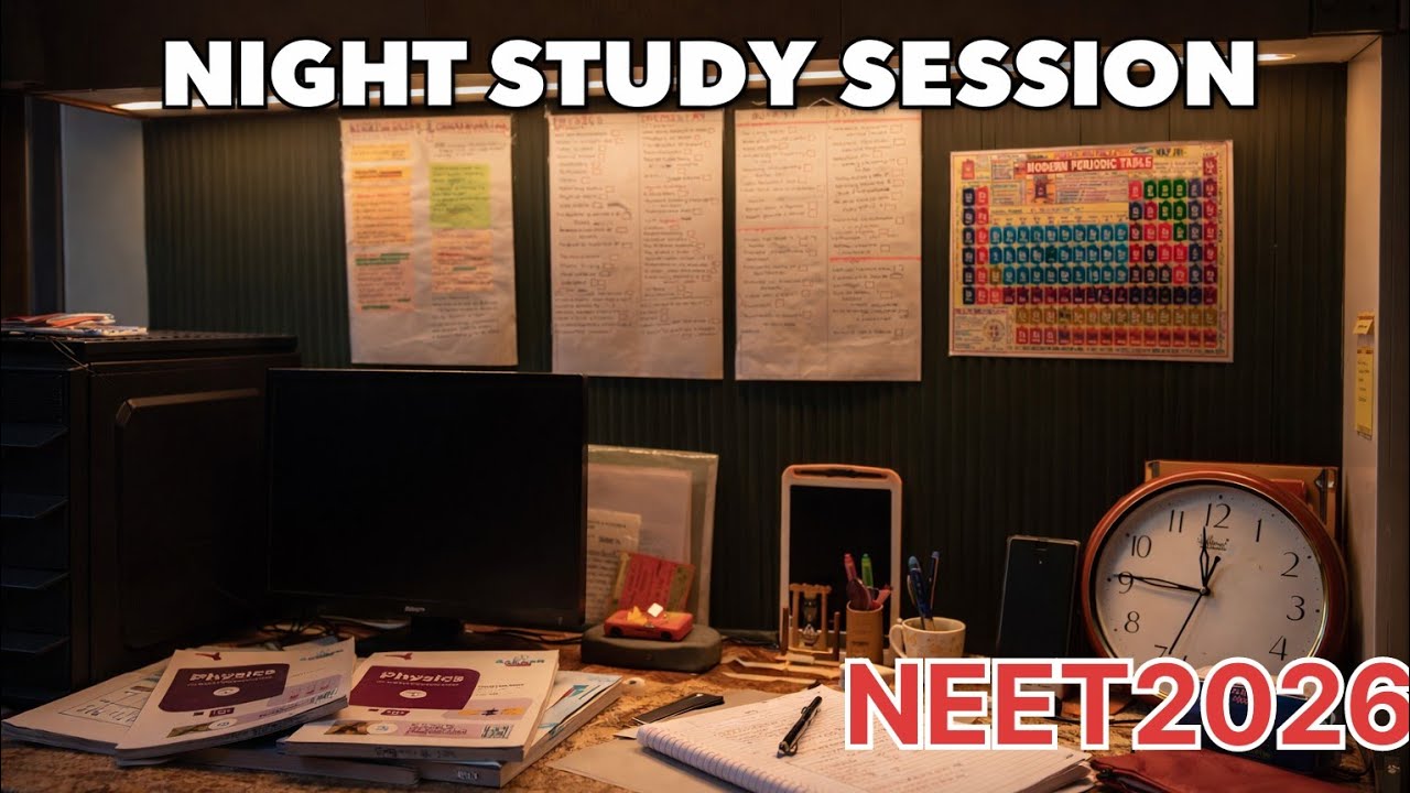 LET'S STUDY FOR NEET 📚 #studywithmee # neet2026 #mission100days ..