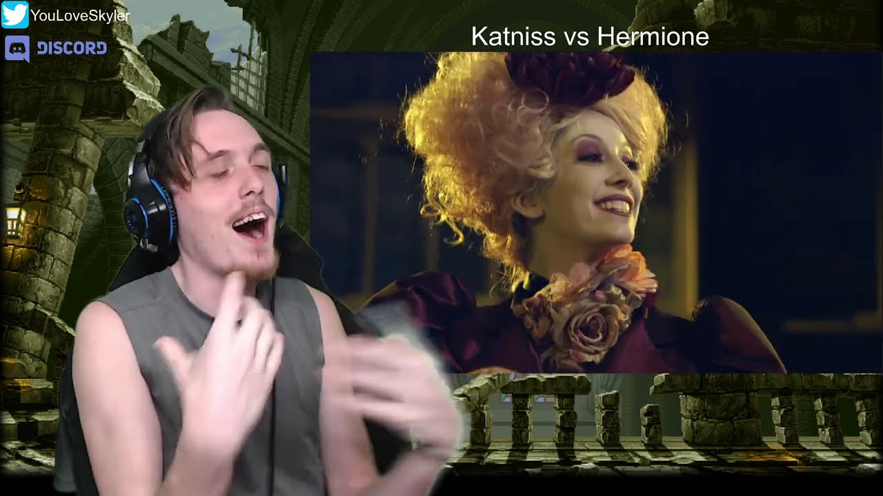 KATNISS vs HERMIONE: Princess Rap Battle (Reaction/Breakdown)