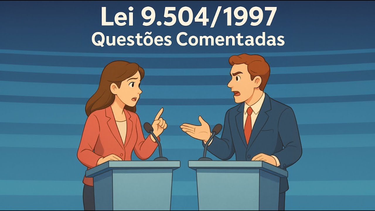1 - Questões Comentadas sobre a Lei 9.504/1997 Lei das Eleições