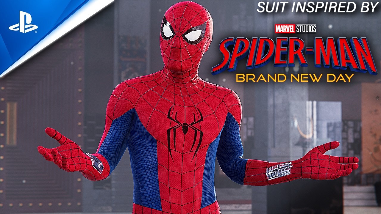 НОВЫЙ Человек-паук: костюм &laquo;Новый день&raquo; в Marvel's Spider-Man REMASTERED