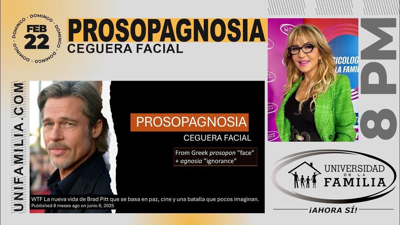 Prosopagnosia - Ceguera Facial