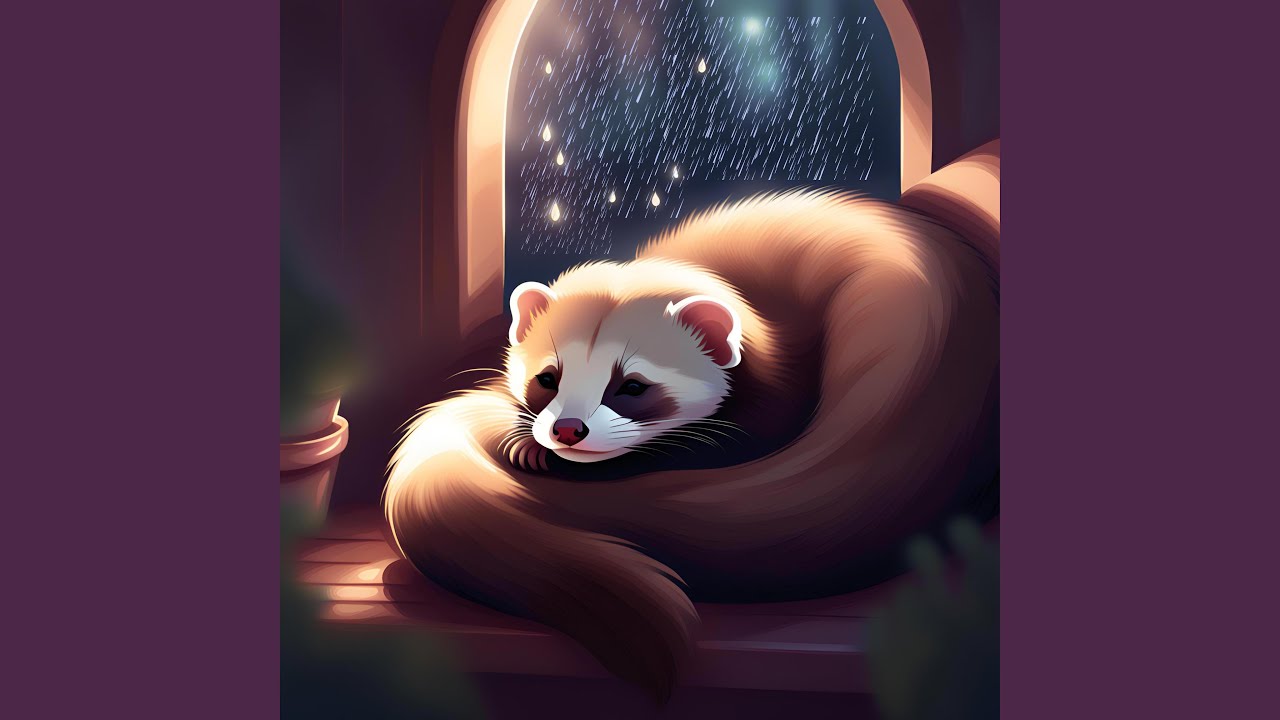 Gentle Rainsong Sung by Sleeping Ferret