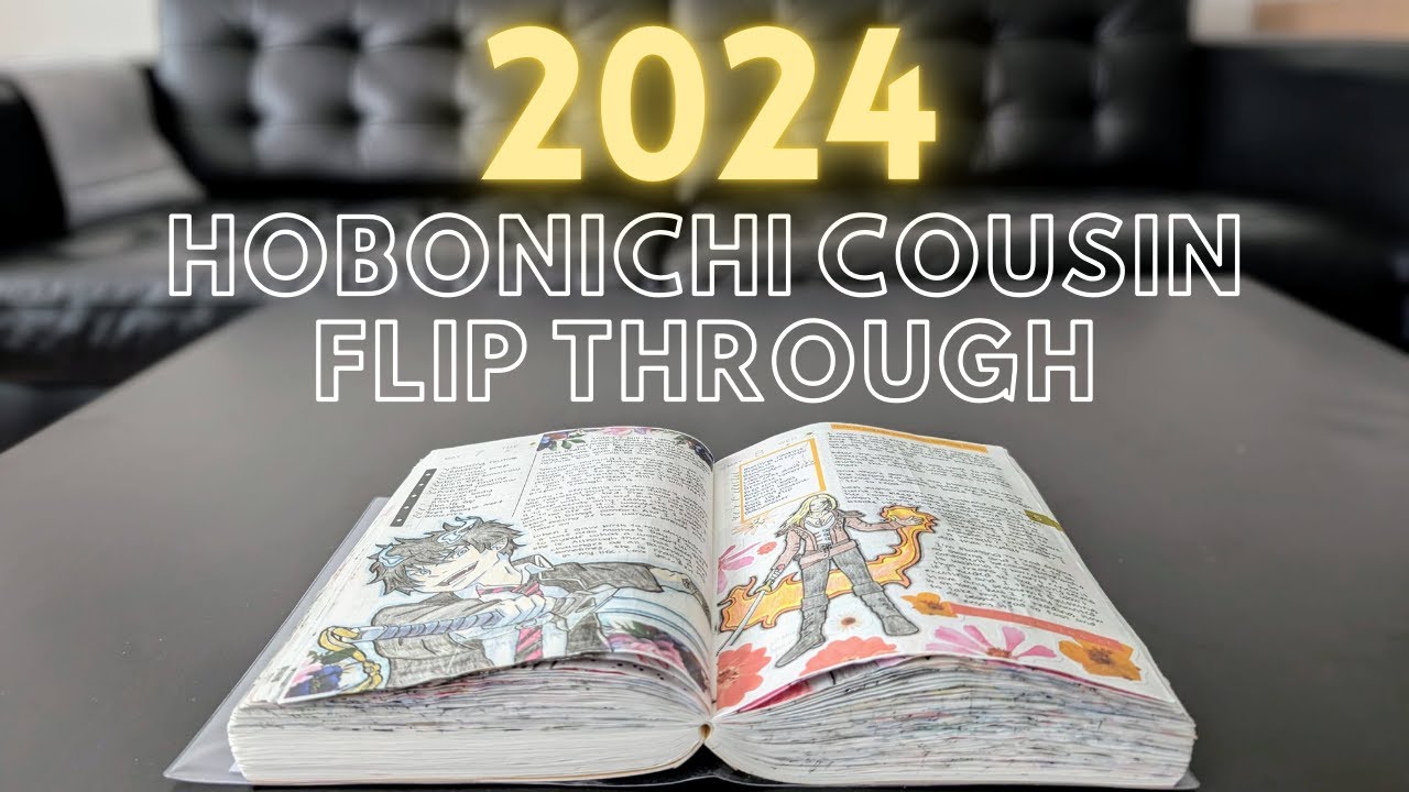 Planner Life: 2024 Hobonichi Cousin Flip Through