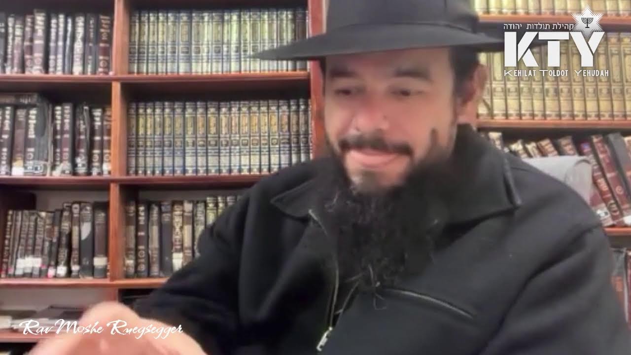 Seder de Estudios de la Tarde con el Rav Moshe Ruegsegger desde la Kehilat Toldot Yehudah de Puebla