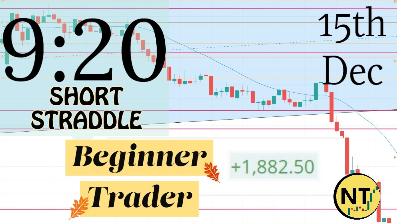 Bank Nifty 9:20 Short Straddle Live Trade For Beginner Traders